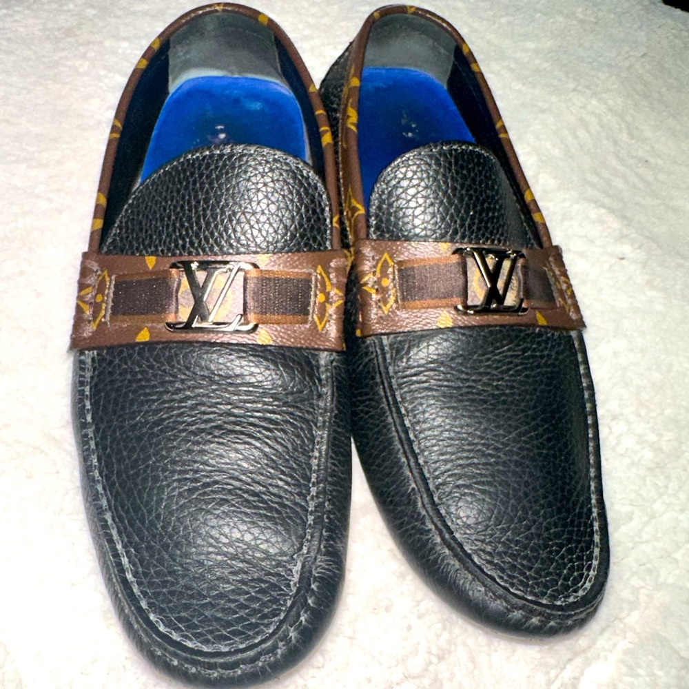 Louis Vuitton’s Black and Brown Loafers